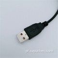 USB2.0 a 3,5*1,35 mm Cabo de alimentação DC